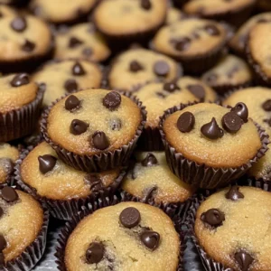 mini chocolate chip muffins