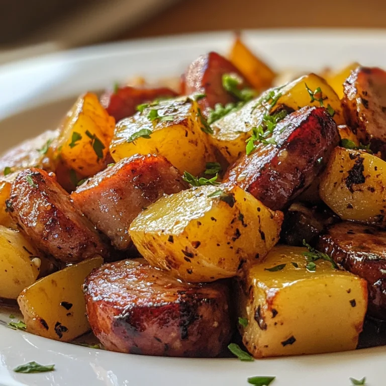 Sausage and Potatoes
