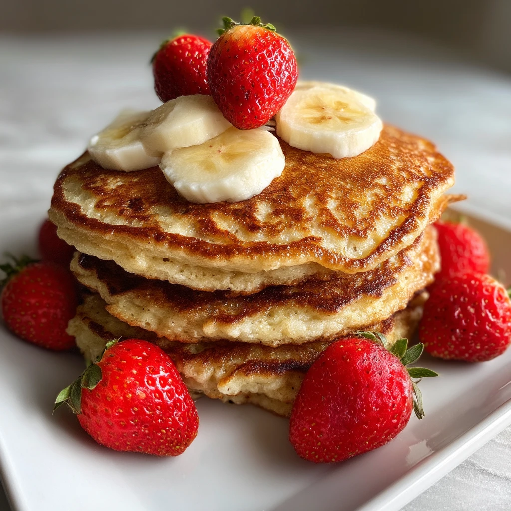 Hearty Banana Cottage Cheese Pancakes: Start Your Day Right