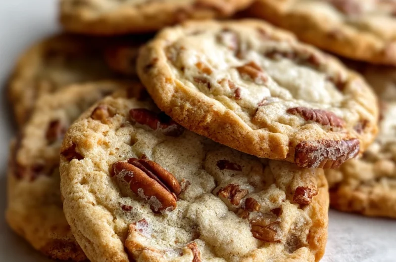 Butter Pecan Cookies Recipe Card
