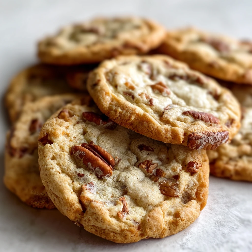 Irresistibly Chewy Butter Pecan Cookies Recipe