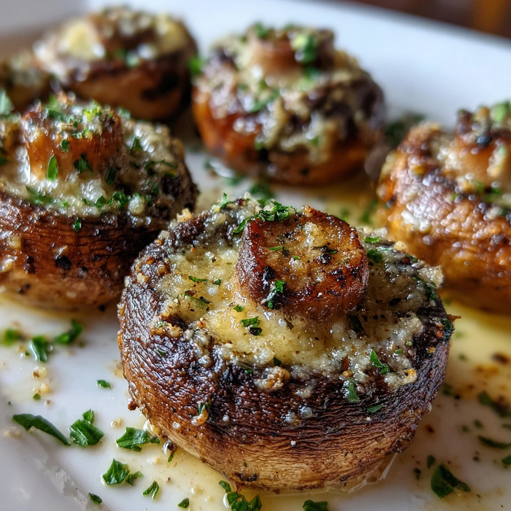 Copycat Ruth’s Chris Steakhouse Mushrooms