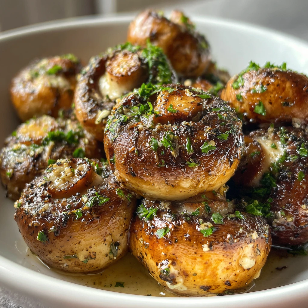 Copycat Ruth’s Chris Steakhouse Mushrooms
