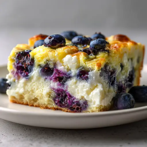 Blueberry Cottage Cheese Breakfast Bake: Simple, Protein-Packed Morning Fuel