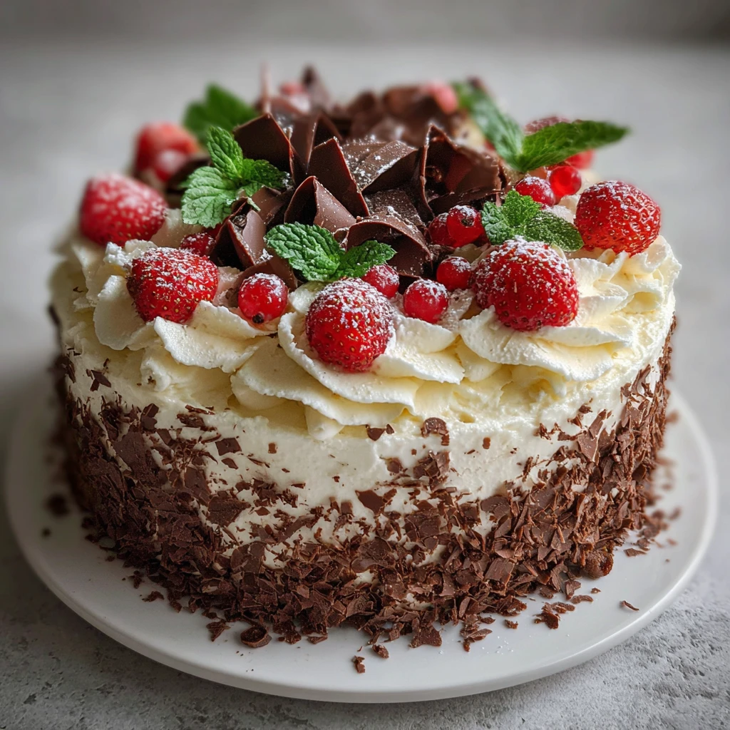 Chocolate Birthday Cake Decoration