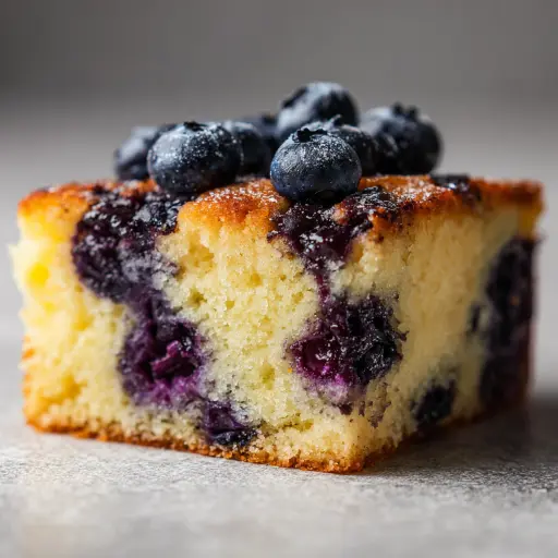 Classic Blueberry Breakfast Cake