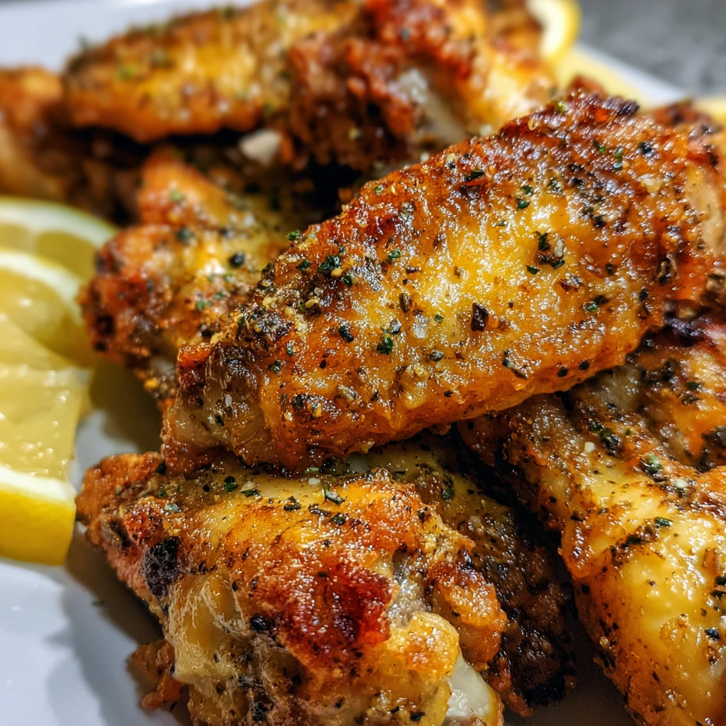Baked Lemon Pepper Wings