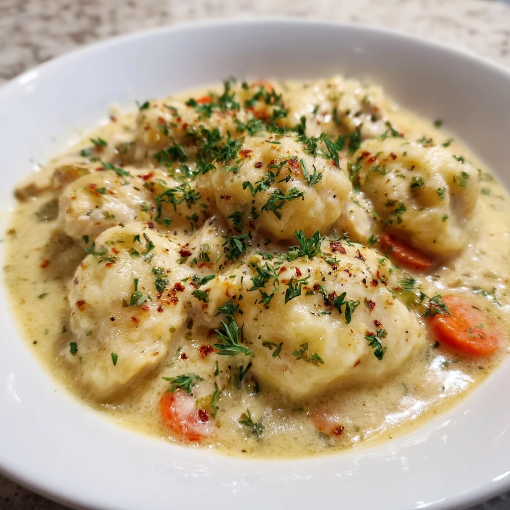 Crockpot Chicken And Dumplings