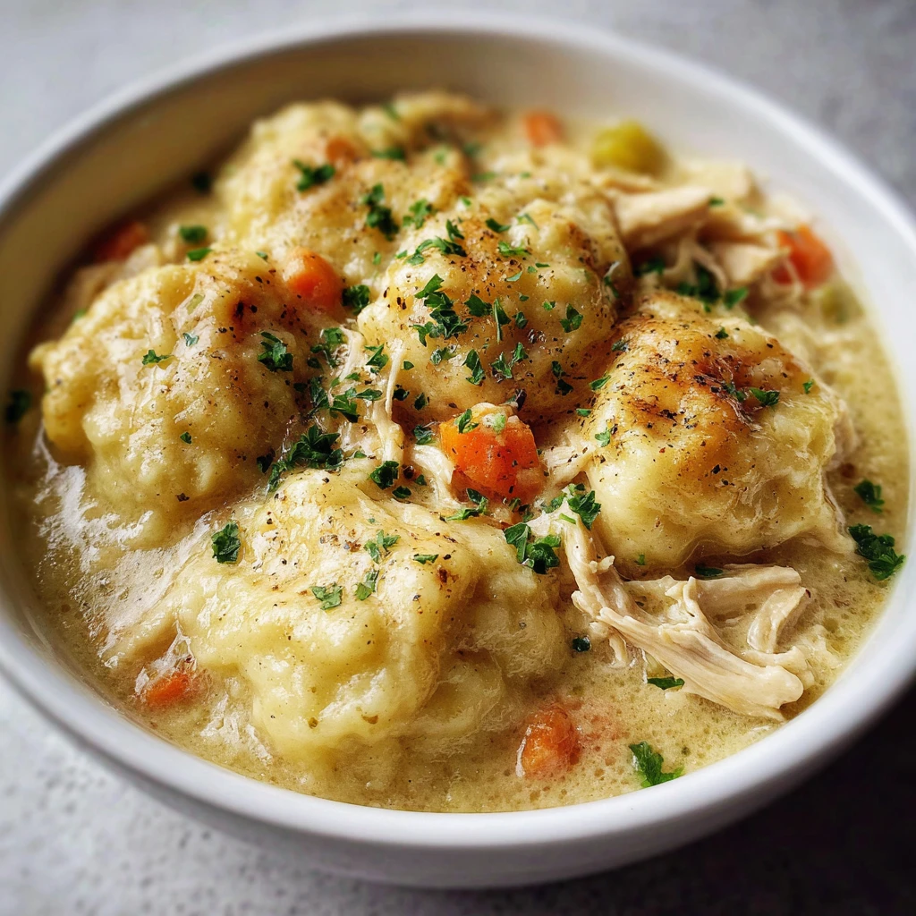 Crockpot Chicken And Dumplings
