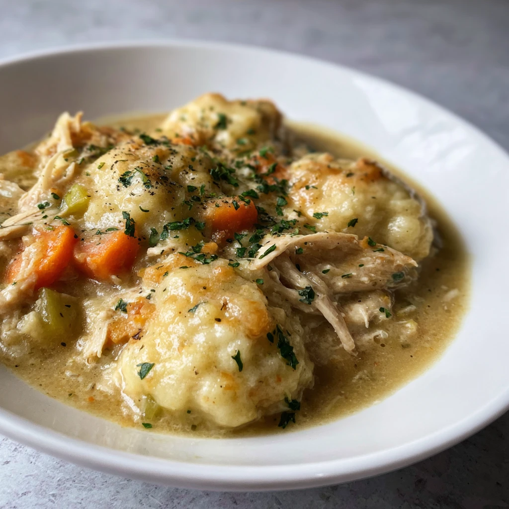 Crockpot Chicken And Dumplings