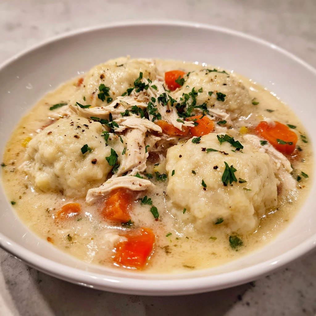 Crockpot Chicken And Dumplings