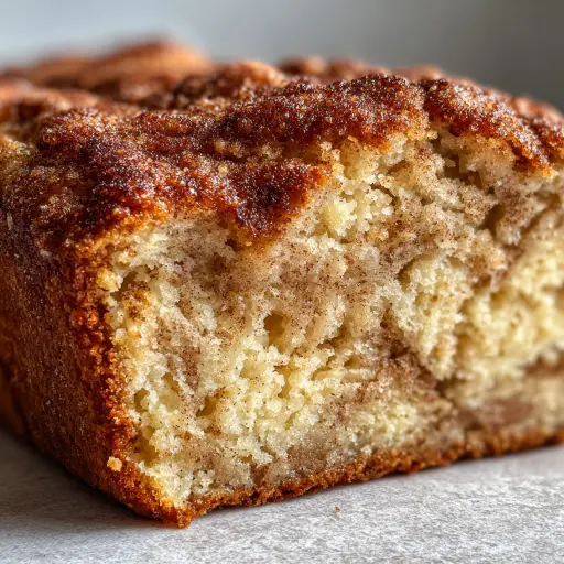 Snickerdoodle Banana Bread