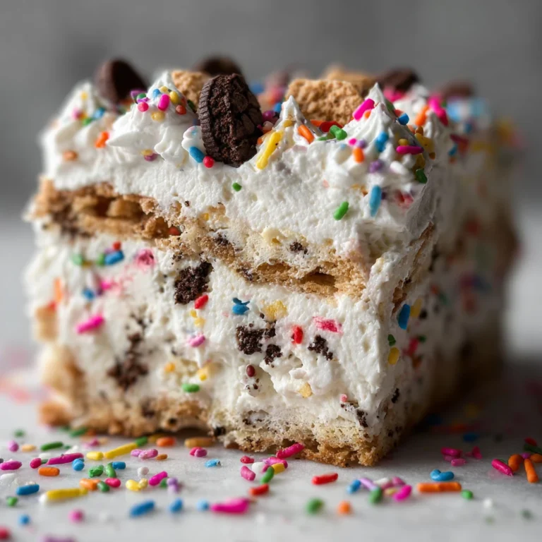 Funfetti Oreo Icebox Cake