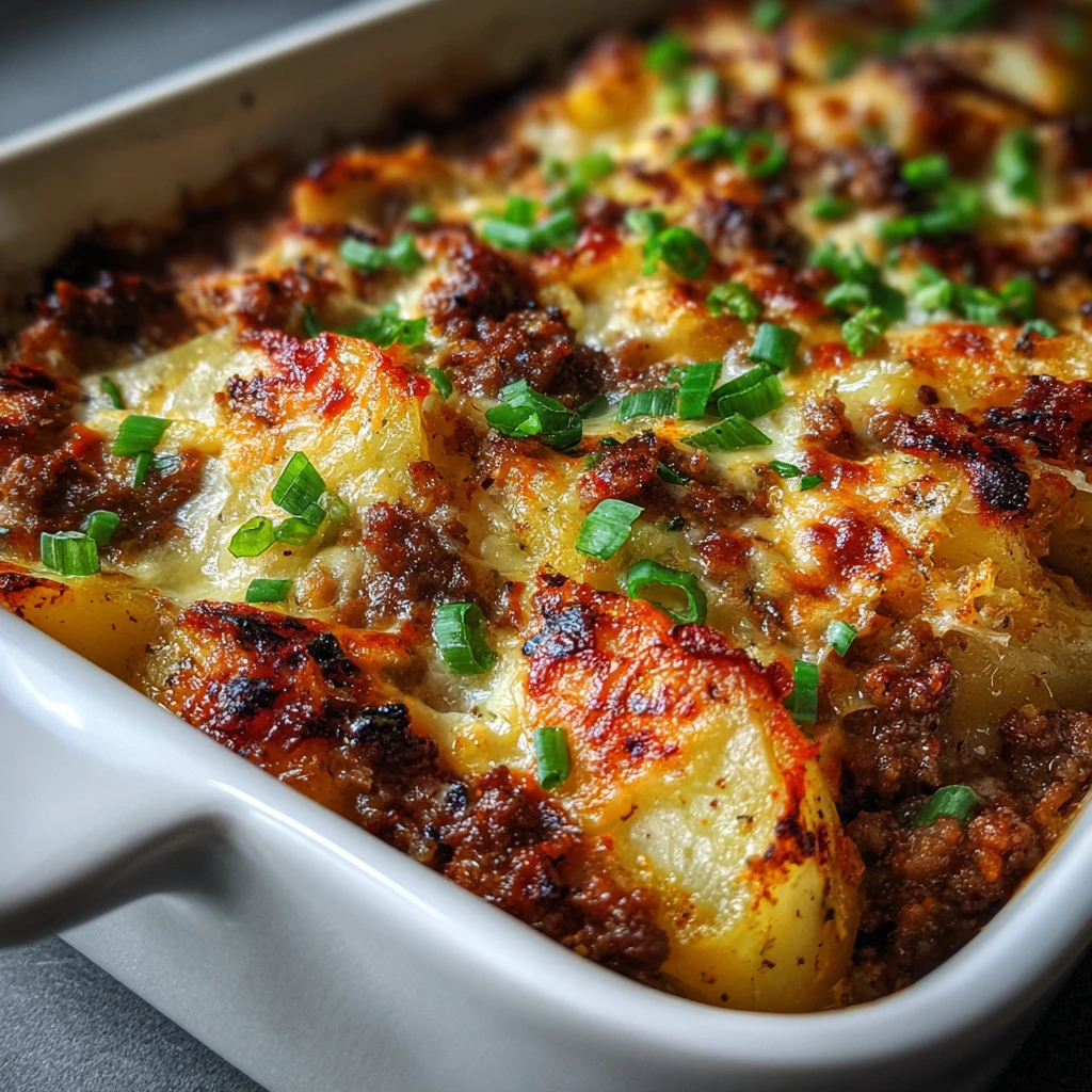 beef and potato bake