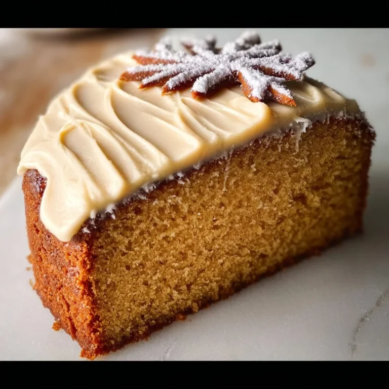 Vanilla Orange Gingerbread Cream Cake decorated with orange zest and cream