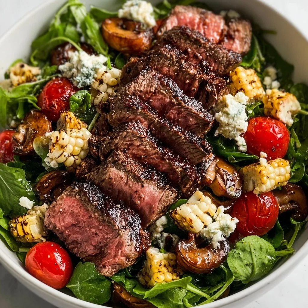 Grilled Balsamic Steak Salad