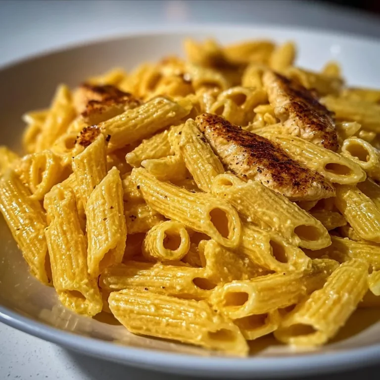 Delicious homemade restaurant-quality pasta dish with fresh ingredients.