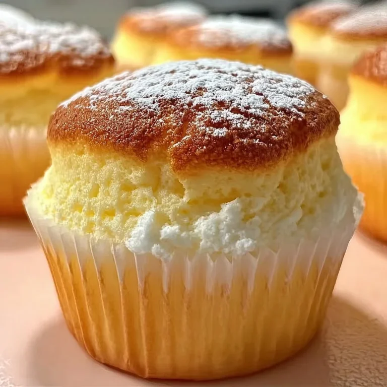 Fluffy Japanese Cotton Cheesecake Cupcakes ready to impress guests