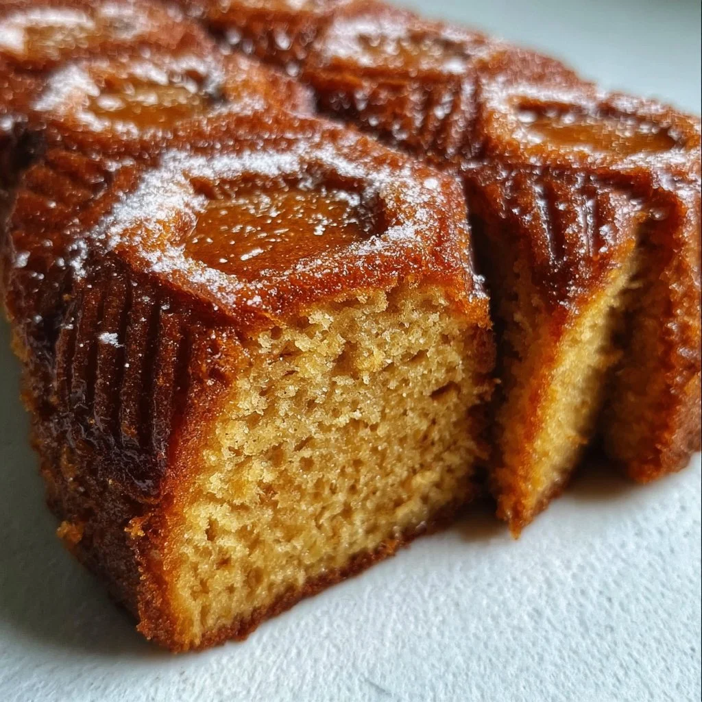 Delicious Greek Honey Cake topped with honey and nuts on a rustic wooden table