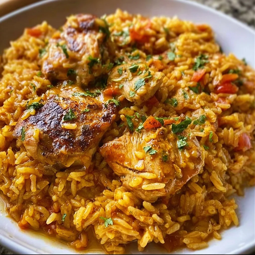 Delicious Nando's Portuguese chicken and rice dish served in one pot.