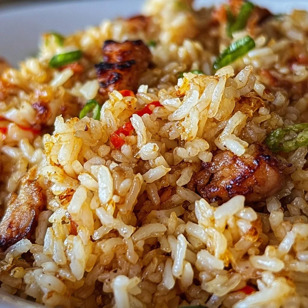 Savory rice dish served at Texas Road House restaurant