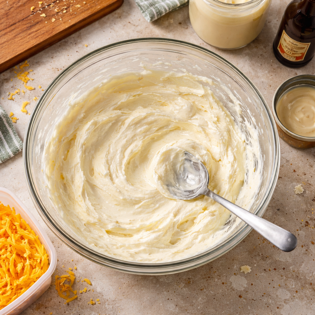 Ultimate Joes Crab Shack Crab Dip Recipe for Game Night preparation photo