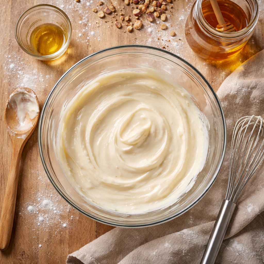 Creamy Frozen Yogurt Fig Honey Bars Recipe For Summer Treats preparation photo