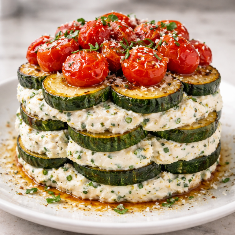 Zucchini and Goat Cheese Stack A Delicious Layered Summer Recipe featured photo