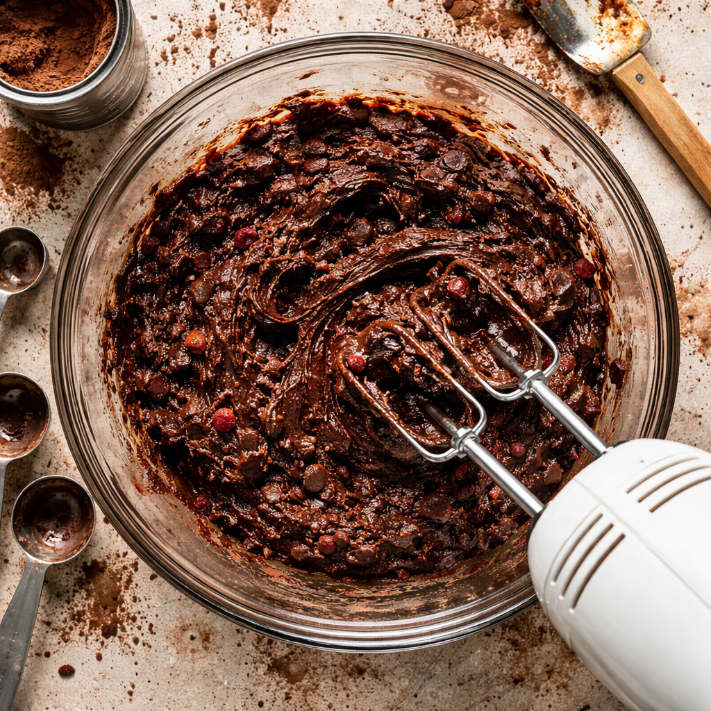 Dark Chocolate Raspberry Cookies An Irresistible Dessert Recipe preparation photo