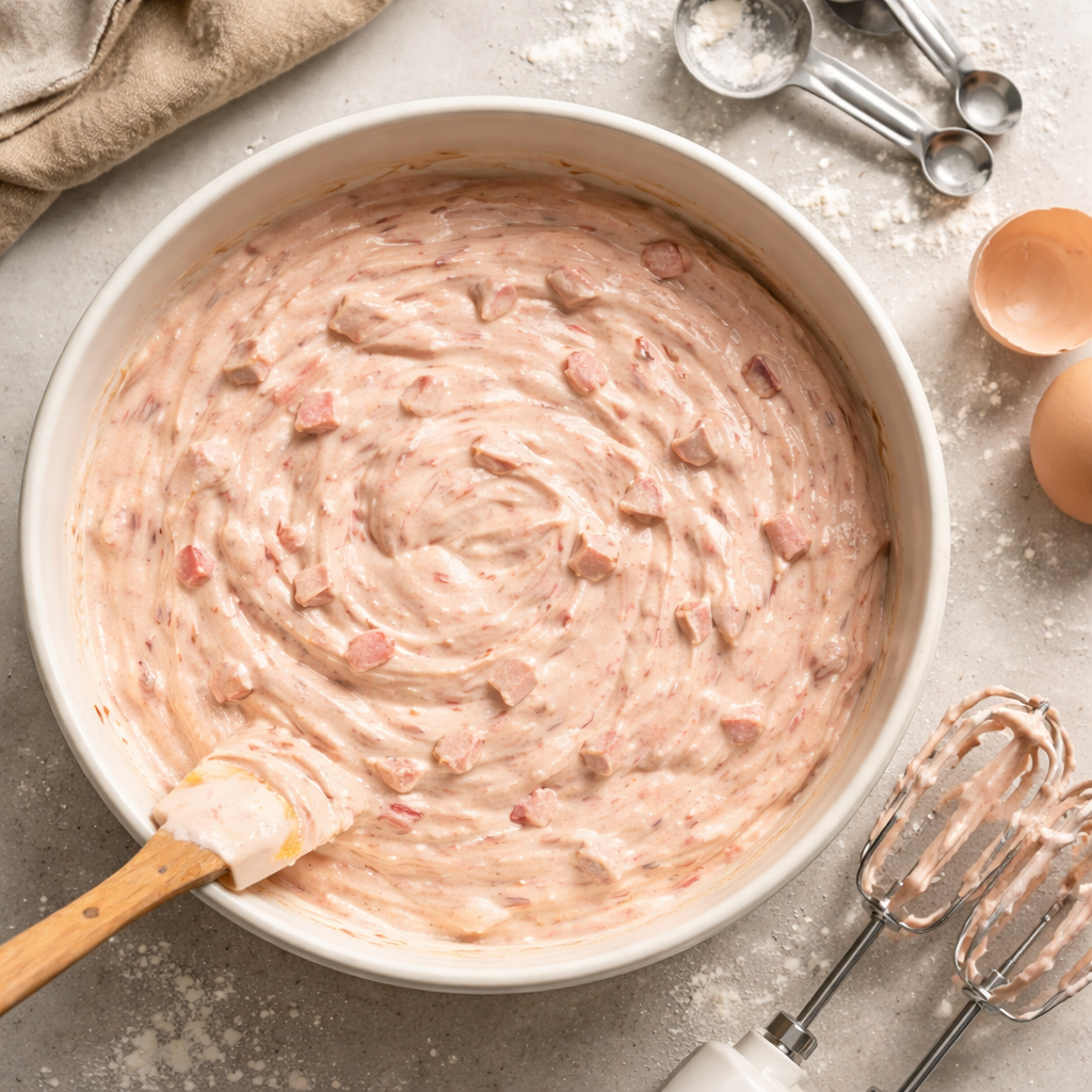 Ultimate Moist Rhubarb Cake with Butter Sauce Perfect for Spring preparation photo