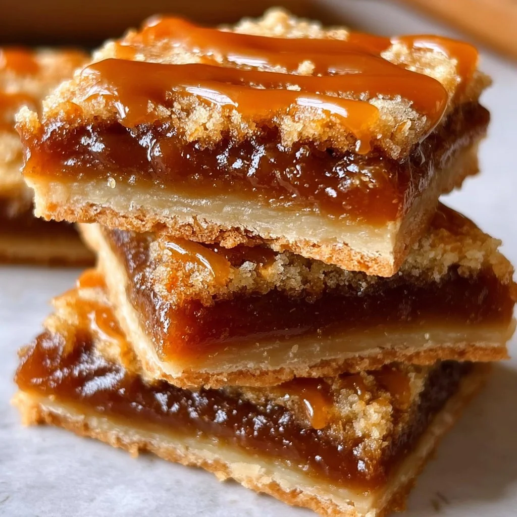 Irresistible salted caramel brown sugar pop tart cookie bars dessert