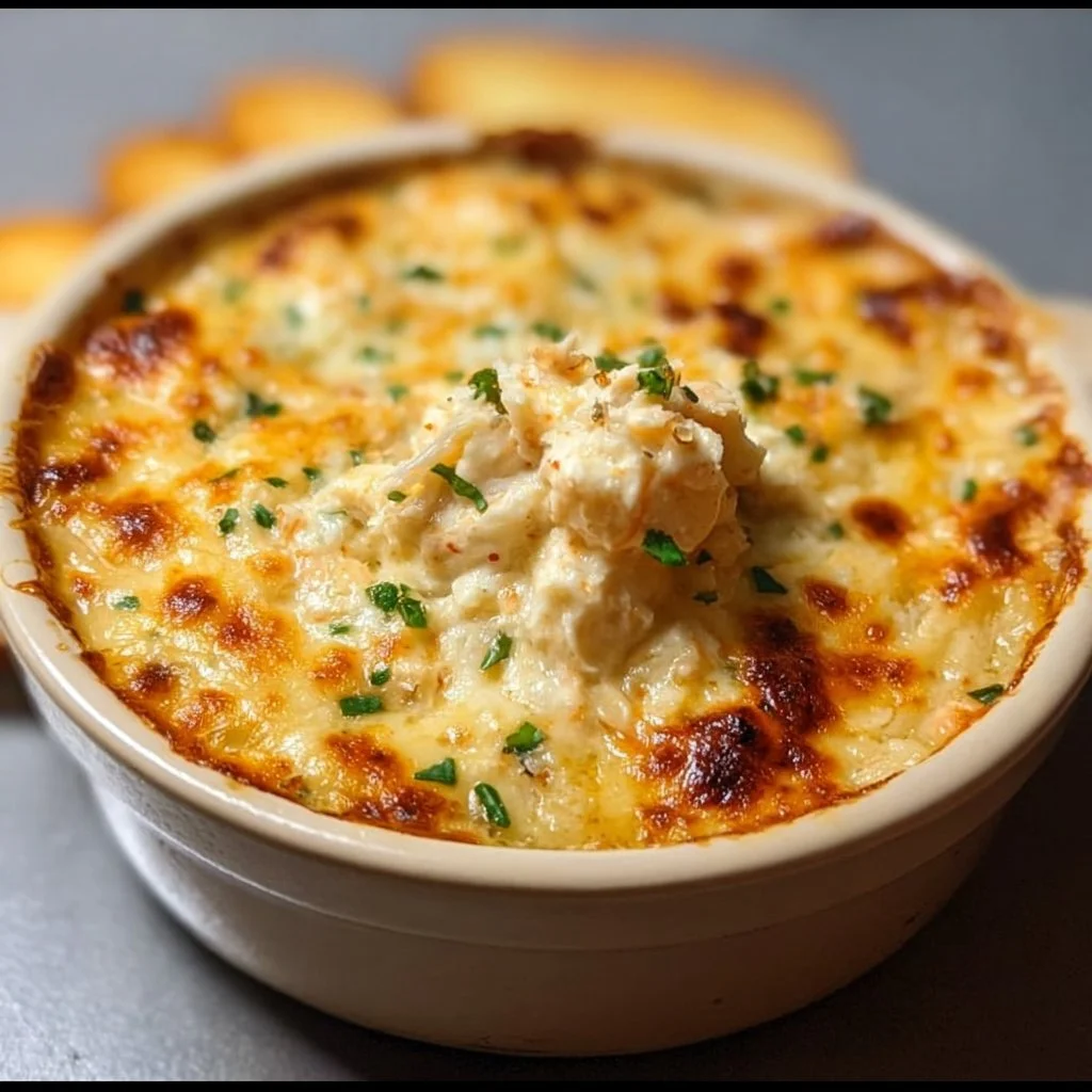 Delicious crab dip recipe for game night from Joe's Crab Shack.